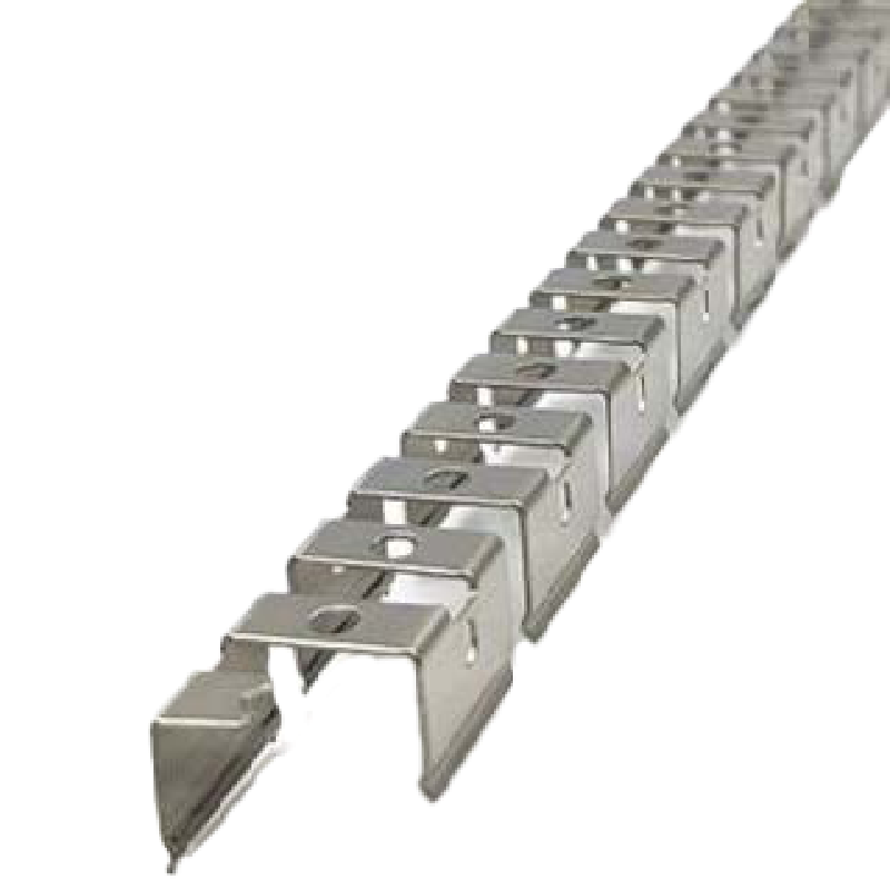 U-profile bendable for Waveline EDGE 12x12 stainless steel V2A